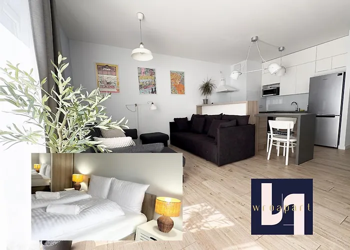 Apartment The Grand Martini - 2 Bedrooms, 2 Bathrooms, 2 Parking Places - Wroapart Breslau